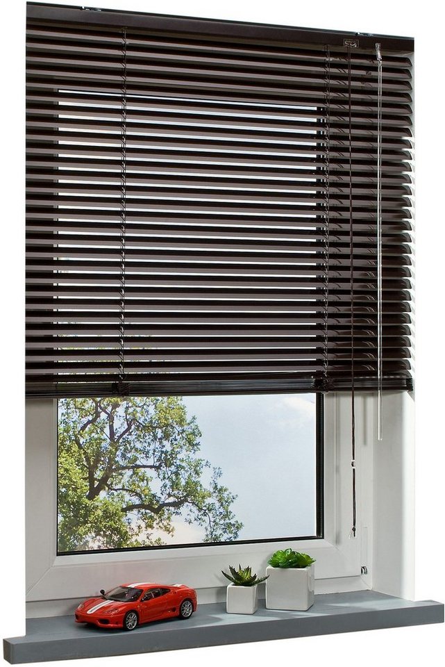 Liedeco Jalousie Aluminium-Jalousie, mit Bohren, freihängend, Aluminium von Liedeco