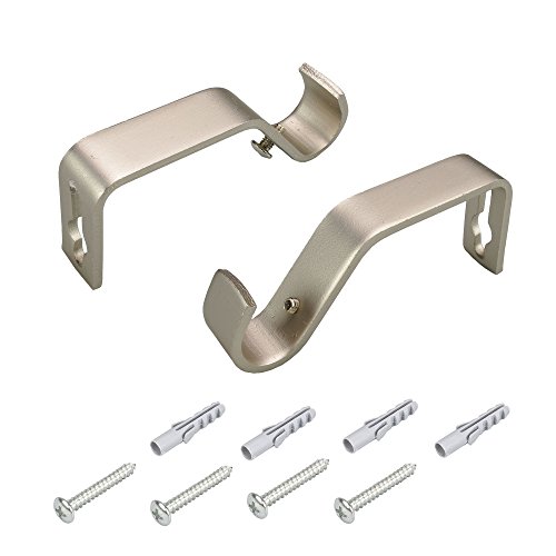 Liedeco Träger für Gardinenstangen 7 cm einläufig Landhaus, ø 16 mm, 2 Stk chrom matt Liedeco Träger für Gardinenstangen 7 cm einläufig Landhaus, ø 16 mm, 2 Stk chrom matt von Liedeco