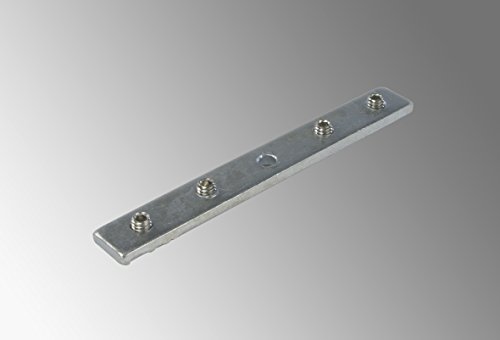 Liedeco Verbinder für Kombischiene Flächenvorhangschiene 3- und 4 läufig | verzinkt | 3 Stück Liedeco Verbinder für Kombischiene Flächenvorhangschiene 3- und 4 läufig | verzinkt | 3 Stück von Liedeco