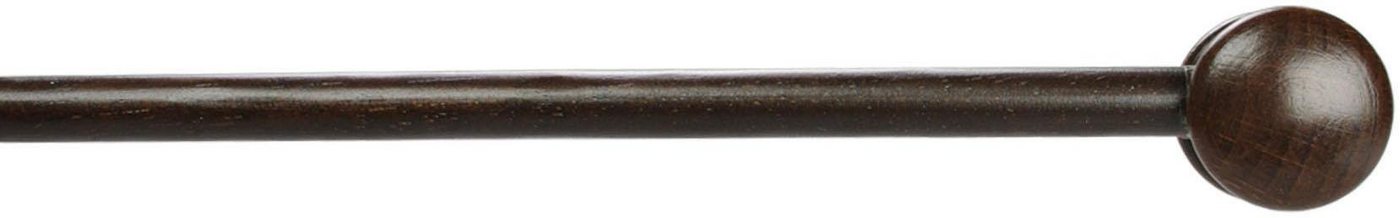 Scheibenstange, Liedeco, Ø 12 mm, 1-läufig, Fixmaß, ohne Bohren, verschraubt, Holz von Liedeco