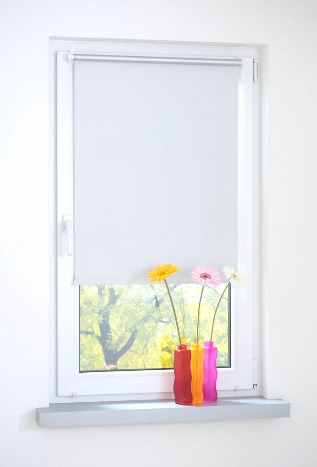 Seitenzugrollo, Liedeco, blickdicht, ohne Bohren, Klemmfix von Liedeco