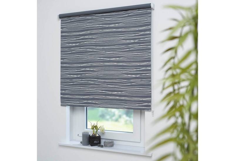 Seitenzugrollo Dekor Sahara, Liedeco, Lichtschutz, ohne Bohren, verschraubt von Liedeco