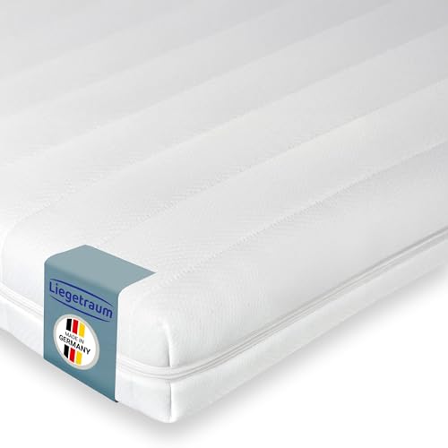 Liegetraum Gel-Topper Premium 200 x 200 cm | Gelschaum | Memory Foam Effekt | atmungsaktiv | waschbar | für Matratze & Boxspringbett | 200x200 cm | Made in Germany von Liegetraum