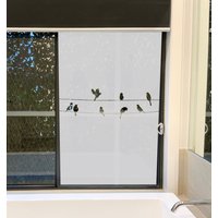 Vögel Frost Sichtschutzfolie, Auf Wire Frosted Fenster Aufkleber, Sichtschutz Für Glas, Sichtschutzfolie Schlafzimmer Badezimmer Dekor von Liemanco