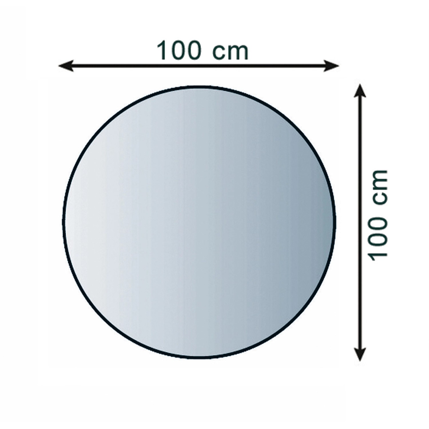Lienbacher Funkenschutzplatte Glasbodenplatte Kreisrund 6mm Stärke von Lienbacher