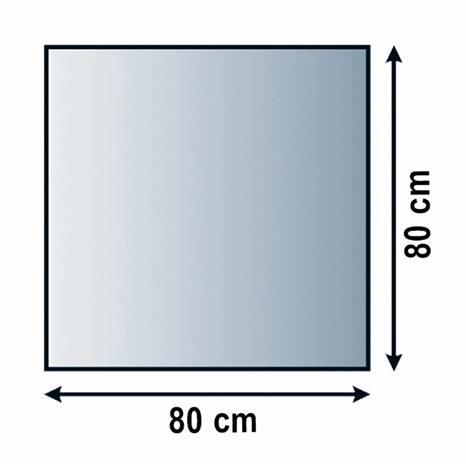 Lienbacher Funkenschutzplatte Glasbodenplatte Quadrat 6mm Stärke von Lienbacher