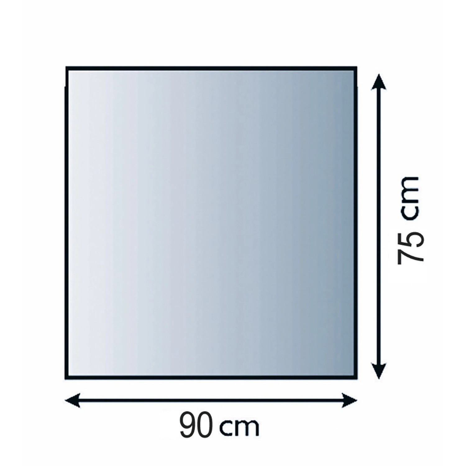 Lienbacher Funkenschutzplatte Glasbodenplatte Rechteck 8mm Stärke von Lienbacher