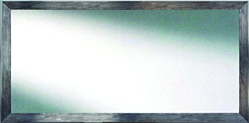 Leinwände Levante da477 W96 – 6 – Spiegel Deko Bad/Flur, 93 x 72 cm, Silber von Lienzos Levante