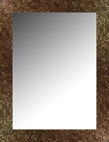 Lienzos Levante Wandspiegel für Ankleidezimmer, Kopfteil, Sideboard, Holz, Gold, 166 x 66 cm von Lienzos Levante