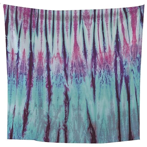 Lieson Wandteppiche Batik Muster, Tapisserie Wandbehang Blau Lila Wandteppich für Wohnzimmer Wohnheim Heimdekoration, 150x130CM Lieson Wandteppiche Batik Muster, Tapisserie Wandbehang Blau Lila Wandteppich für Wohnzimmer Wohnheim Heimdekoration, 150x130CM von Lieson