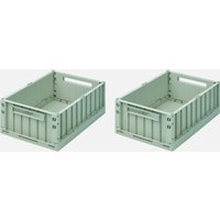 Liewood Weston Storage Box Medium - 2-Pack - Peppermint von Liewood