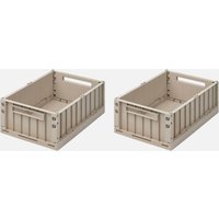 Liewood Weston Storage Box Medium - 2-Pack - Sandy von Liewood