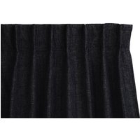 LIFA LIVING Vorhang - 150 x 260 cm - Haken - Schwarz von Lifa Living