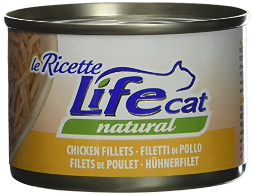 Life Cat 102361 Dose Rezepte mit Huhn, 150 g Life Cat 102361 Dose Rezepte mit Huhn, 150 g von Life Cat