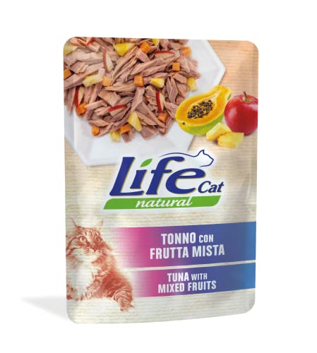 Life Cat Natural Thunfisch mit gemischten Früchten, Umschlag 70 g Life Cat Natural Thunfisch mit gemischten Früchten, Umschlag 70 g von Life Cat