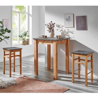 Dreiteiliges Bartisch Set aus Kiefer Massivholz Landhausstil (dreiteilig) von Life Meubles