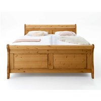 Doppelbett aus Kiefer Massivholz Landhaus von Life Meubles