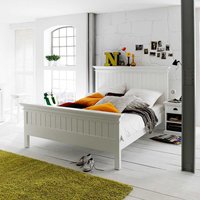 Komfortbett in Weiß Landhausstil von Life Meubles