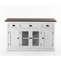 Sideboard montiert im Landhausstil 145 cm breit - 85 cm hoch von Life Meubles