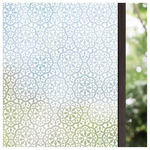Lifetree Fensterfolie Blickdicht Selbsthaftende Sichtschutzfolie Fenster Dekofolie Privatsphäre Statisch haftenden Glasaufkleber Ohne Klebstoff Milchglasfolie für Zuhause und Büro Blumen 44.5 * 200 cm Lifetree Fensterfolie Blickdicht Selbsthaftende Sichtschutzfolie Fenster Dekofolie Privatsphäre Statisch haftenden Glasaufkleber Ohne Klebstoff Milchglasfolie für Zuhause und Büro Blumen 44.5 * 200 cm von Lifetree