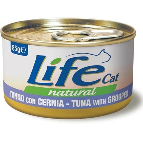 Life Cat Natural Thunfisch mit Zackenbarsch, Dose 85g von Life