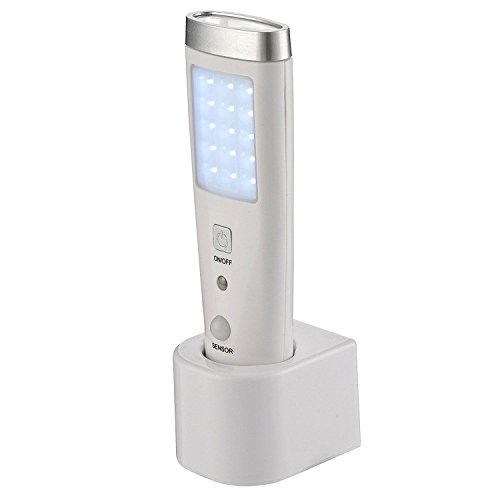lampada a led torcia ricaricabile portatile luce d'emergenza sos bianco von Life
