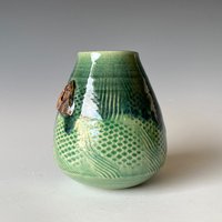 Kleine Handgefertigte Keramikvase, Rad Geworfen Vase von LifeAndClay