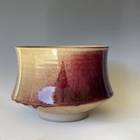 Moderne Keramikschale, Handgefertigte Cboc3Mb30 von LifeAndClay
