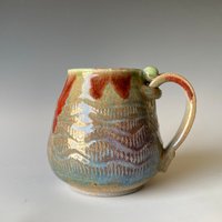 xl Handgemachte Keramik Kaffeetasse, cmdc3Tqobmx15 von LifeAndClay