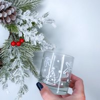 Holiday Cheer Rocks Glas | Urlaubs Wrap Design von LifeLikeBee