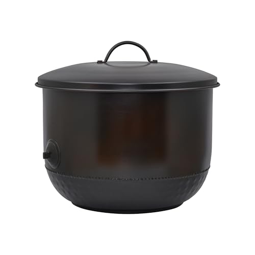 LifeSmart Schlauchaufbewahrungstöpfe 40,6 x 40,6 x 29,2 cm (L x B x H) mit Deckel von LifeSmart