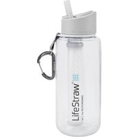 LifeStraw Trinkflasche 1l Kunststoff 006-6002148 2-Stage clear von LifeStraw