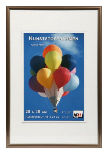 ** New Lifestyle Kunststoff Bilderrahmen Sondergrößen **: Farbe: Antrazit | Format: 18x24 von LifeStyled