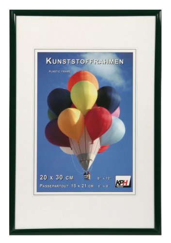 ** New Lifestyle Kunststoff Bilderrahmen Sondergrößen **: Farbe: Grün | Format: 28x35 von LifeStyled