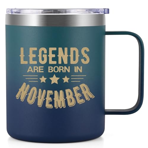 Lifecapido Geburtstagsgeschenke für Männer, Legends Are Born In Juli, isolierte Kaffeetasse, 340 ml, Juli-Geburtstagsgeschenke, Schütze-Geschenke, Skorpion, Geschenke für Vater, Ehemann, Onkel, von Lifecapido