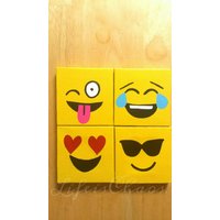 Emoji Mini Magnet Leinwände - Kühlschrank Magnete Leinwand Stocking Stuffer Zwinker Liebe Geschenk Emoji Mini Magnet Leinwände - Kühlschrank Magnete Leinwand Stocking Stuffer Zwinker Liebe Geschenk von LifeisChaos