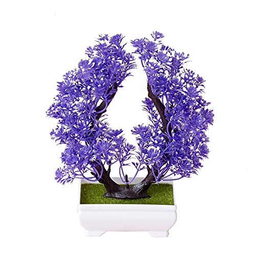 Lifemaison Künstliche Bonsai-Baum Pflanzen Kunstbaum Home Office Simulation Topfpflanze Garden Deko Feng Shui Lucky Deko(013) von Lifemaison