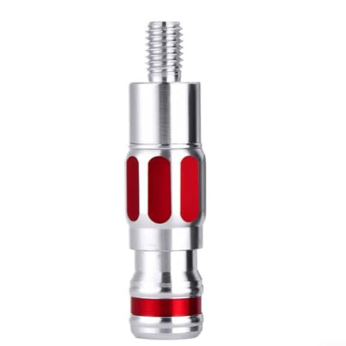 8 mm Angelausrüstungs-Anschlusskopf mit Schnellverschluss-Design, Verriegelungssystem, Anti-Drehung und Anti-Reverse-Stopper, eloxierte Legierung für sichere Angelverbindungen (RedB) von LifenaviStore