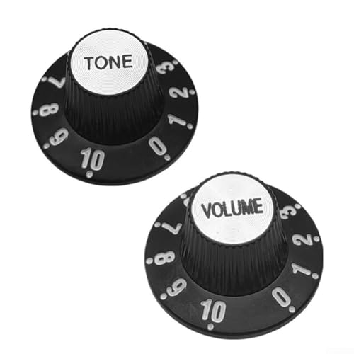 Custom Witch Hat Volume & Tone Knobs for Electric Guitar For Durable Performance (B) von LifenaviStore