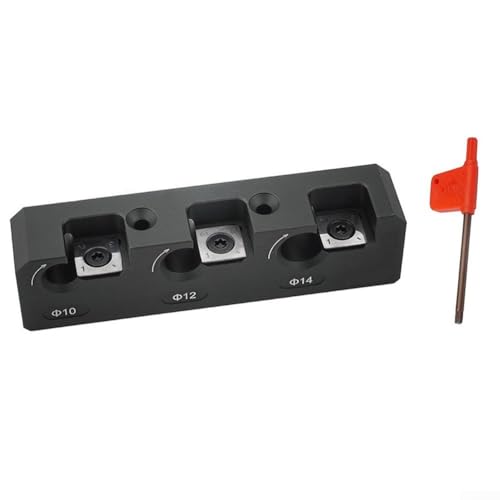 Die Lösung zum Basteln von Holzdübeln Robuster und effizienter Dübelhersteller (10-12-14 mm 3 Klingen) von LifenaviStore