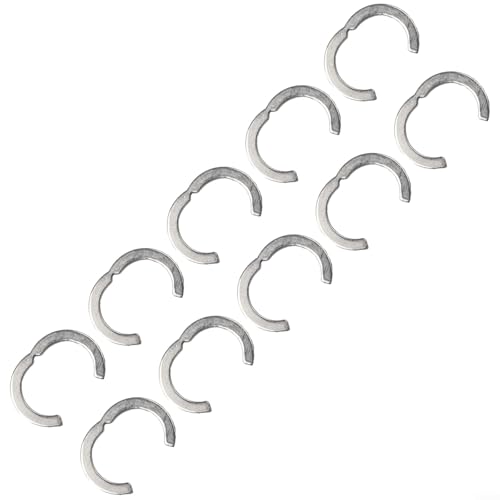 Edelstahl Segmentringe Set für Solarröhren DN16 DN20 DN25 DN32 10 Ringe (DN20) von LifenaviStore