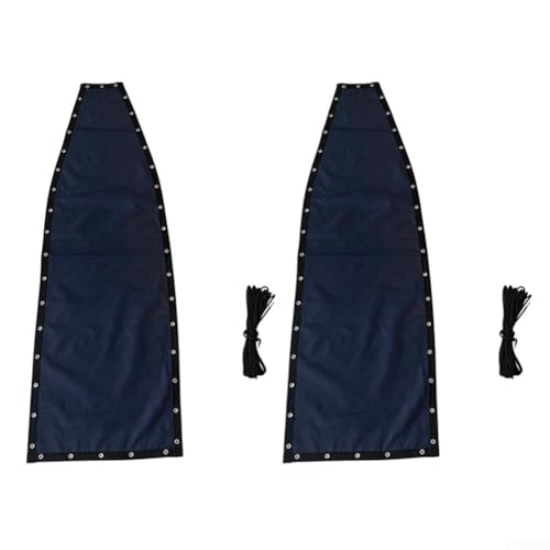 Ersatz-Sitztuch für Schaukelstühle aus Textilene-Gewebe, um Unterstützung und Passform für verschiedene Hängesesselmodelle zu bieten (2 Stück ohne Taschen) von LifenaviStore