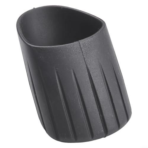 Für Angelruten-Endkappe, Silikon-Griffschutz mit Drainage-Funktion (schwarz) von LifenaviStore