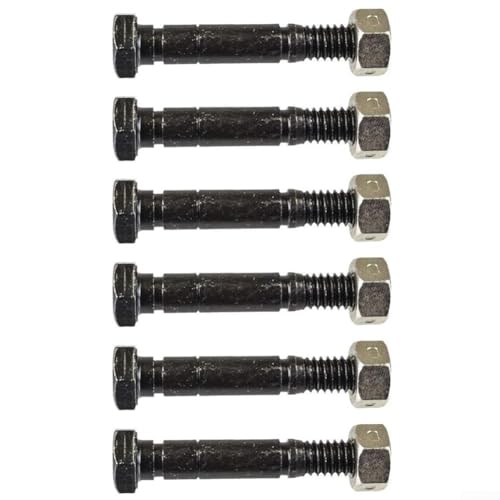 Für Ariens 52100100 kompatibles Scherenstift und Mutter-Set, optimieren Sie Ihre Schneeräumungserfahrung (6 Stück) von LifenaviStore