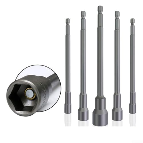 Innovativer magnetischer Steckschlüssel, 150 mm langer Adapter, geeignet für alle Ihre Elektrowerkzeug-Bedürfnisse in Haus und Garage (17 mm) von LifenaviStore