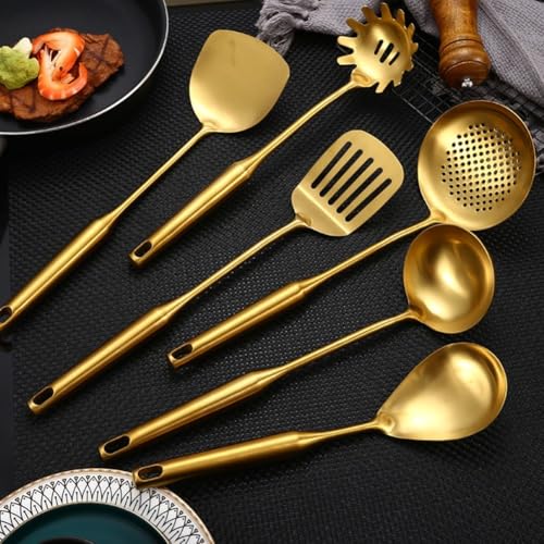 Kochutensilien-Set aus Edelstahl, perfekte Küchenhelfer für den täglichen Gebrauch und einfache Organisation (Nr. 3) von LifenaviStore