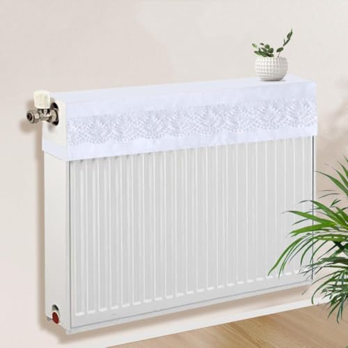 Luftiges Spitzen-Design Staubschutz für Heizkörper erleichtert die Luftzirkulation und hält Schmutz fern (40 cm - 220 cm) (40 cm) von LifenaviStore