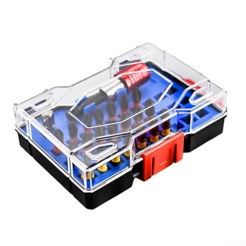Magnetisches Schraubendreher-Bit-Set mit Verlängerungsstange für Zuhause und Werkstatt, kompatibel mit mehreren Arten von Schraubendrehern, 32 Stück Magnetisches Schraubendreher-Bit-Set mit Verlängerungsstange für Zuhause und Werkstatt, kompatibel mit mehreren Arten von Schraubendrehern, 32 Stück von LifenaviStore