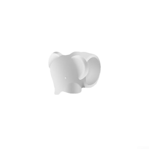 Mehrzweck Türstopper Wiederverwendbare Silikonmatte für Griff und Wandschutz (transparent) von LifenaviStore