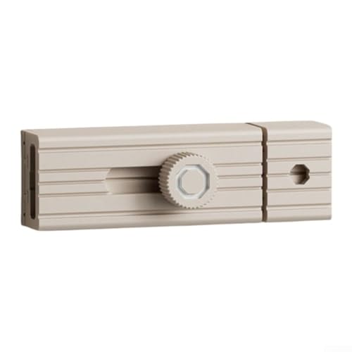 Selbstleuchtende Türschnalle mit robusten Sicherheitsfunktionen und einfacher Installation (dunkelgrau) von LifenaviStore